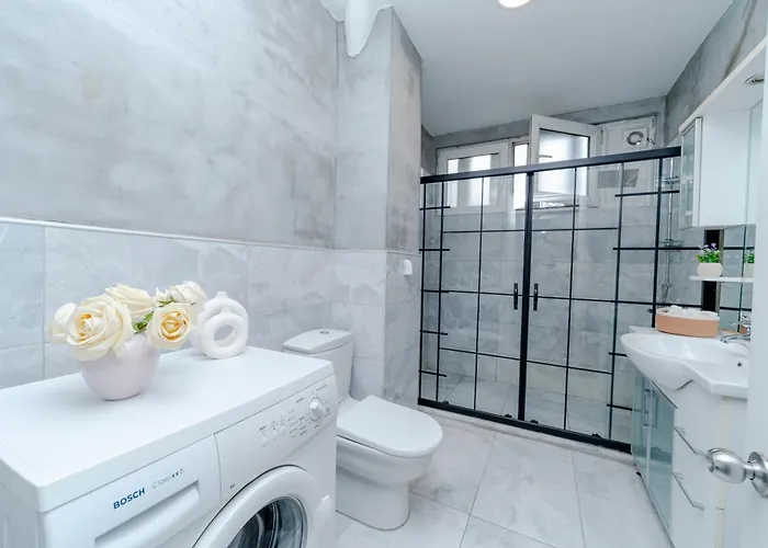 Apartment Four-bedroom Family In Managed - Location With Elevator & Two Bathrooms Istanbul