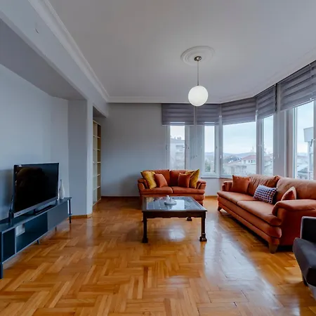 Four-bedroom Family In Managed - Location With Elevator & Two Bathrooms Apartmán Istanbulská provincie